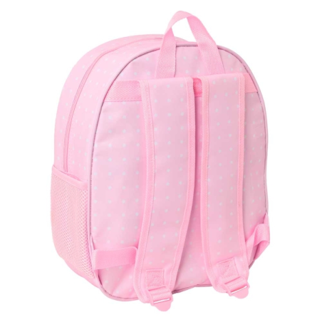 Sac à dos Safta Minnie Mouse 8,64 L 3D - Porte-bouteille - Porte-carte d'identité - Bretelles rembourrées - 27 x 33 x 10 cm