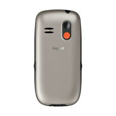 Téléphone portable senior Gigaset GL395 - Écran 2,2" - IP44 - Base de chargement - Gris