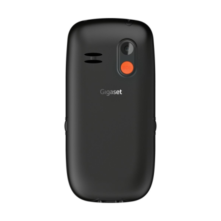 Téléphone portable senior Gigaset GL395 - Écran 2,2" - IP44 - Base de chargement - Noir