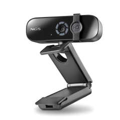 Webcam NGS XpressCam 2000 FullHD 2K USB 2.0 - Microphone multidirectionnel - Filtre de confidentialité - Champ de vision large