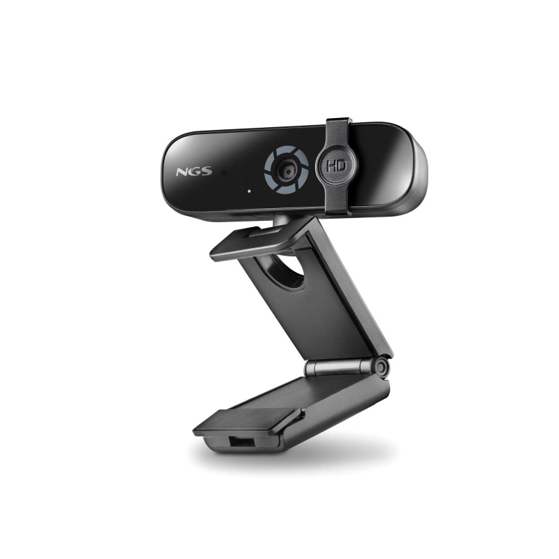 Webcam NGS XpressCam 2000 FullHD 2K USB 2.0 - Microphone multidirectionnel - Filtre de confidentialité - Champ de vision large