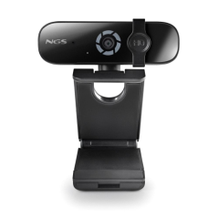 Webcam NGS XpressCam 2000 FullHD 2K USB 2.0 - Microphone multidirectionnel - Filtre de confidentialité - Champ de vision large