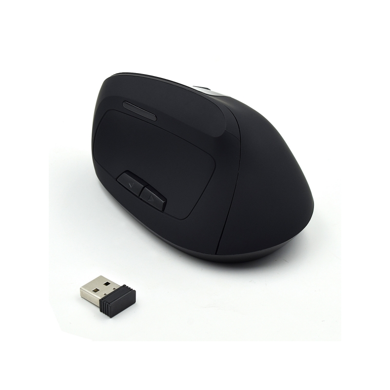 Souris sans fil Ewent 2,4 Hz - Souris verticale ergonomique - DPI sélectionnable 800-1200-2400 dpi - Batterie lithium