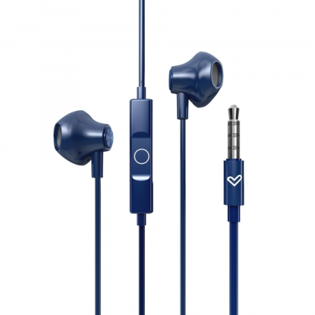 Casque Bouton Energy Sistem - Isolation Acoustique - Microphone Intégré - Contrôle de Lecture - Connecteur Jack 3,5 mm - Câble