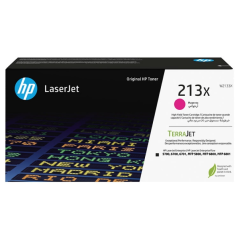Toner HP 213X magenta (W2133X) compatible avec les imprimantes HP Lase