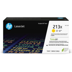 HP toner 213X Jaune (W2132X) - Haute capacité et qualité d'impression