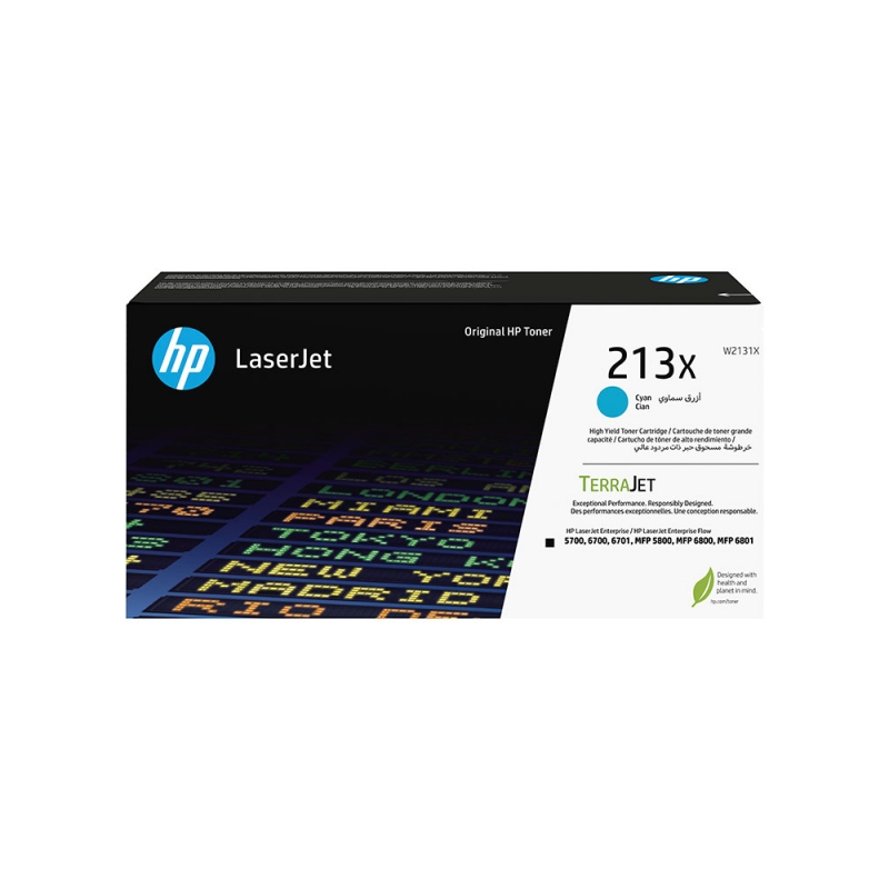 HP toner 213X Cyan (W2131X)