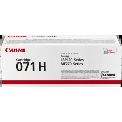 Toner Canon 071H BK noir - 5646C002 pour impressions nettes