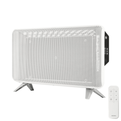 Chauffage au graphène Cecotec ReadyWarm 2000 - 1800 W - Température réglable - Minuterie - Arrêt automatique - Couverture