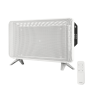 Chauffage au graphène Cecotec ReadyWarm 2000 - 1800 W - Température réglable - Minuterie - Arrêt automatique - Couverture