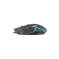 Souris gaming optique Mars Gaming MM024 - Capteur 4000 dpi - Interrupteurs HUANO - Éclairage RGB - 127 x 73 x 35 mm - Couleur