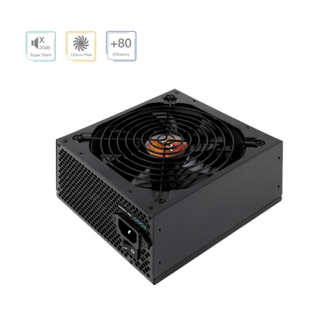 Alimentation Tooq Helios ATX 650 W APFC 80+ Bronze - Noir