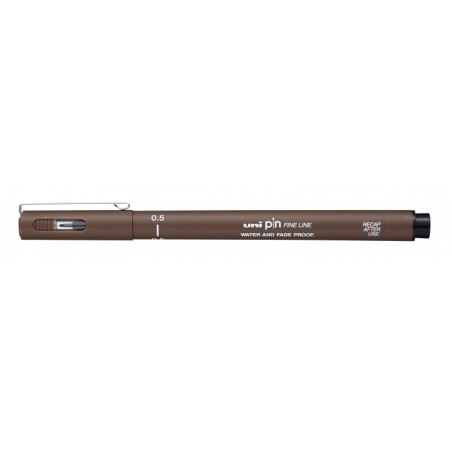 ✅ LOT de 12 Stylo marqueur calibré Uni-ball PIN05-200 - Pointe polyacétal 0,5 mm - Largeur de trait 0,5 mm - E en stock