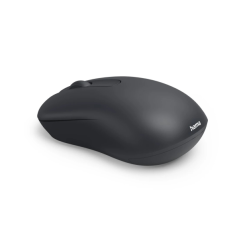 Souris optique sans fil Hama WM-100 : 1 200 dpi, 3 boutons, USB-A RF 2,4 GHz, silencieuse, ambidextre, portée de 10 m