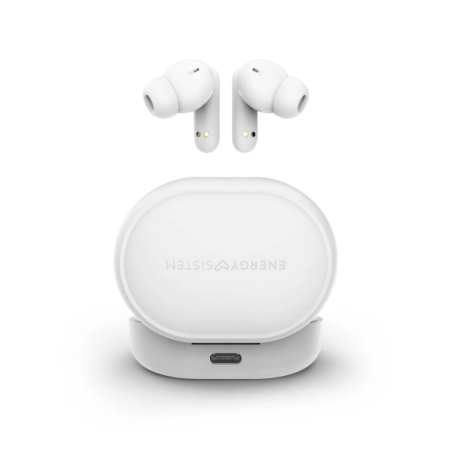 Casque audio sans fil Energy Sistem Chill - Bluetooth 6.0 - Réduction active du bruit - Basses profondes - Appels vocaux haute
