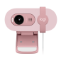 Webcam Logitech Brio 100 Full HD - 2 mégapixels - Antireflet - Rose