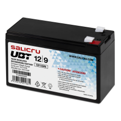 ✅ Batterie Salicru UBT 12/9 pour UPS/UPS 9aH 12v couleur Noir en stock