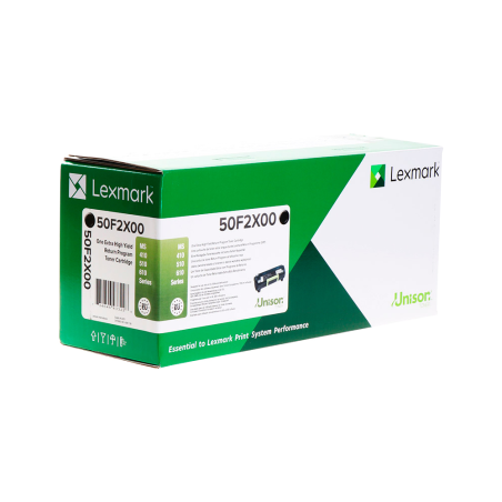 boîte pour cartouche de toner Lexmark 50F2X00