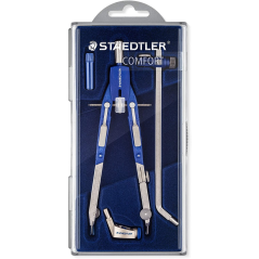 Staedtler Mars 552 02 Compas de Précision Pieds Articulés Réglage Rapi