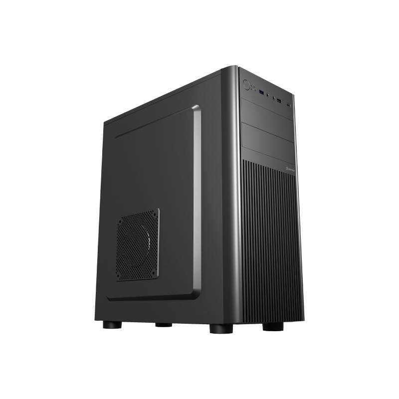 Boîtier ATX Unykach UK8026 - Tailles de disque prises en charge : 3,5 pouces, 2,5 pouces - USB-A 2.0, USB-A 3.0, USB-C, audio