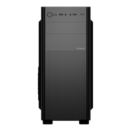 Boîtier ATX Unykach UK8026 - Tailles de disque prises en charge : 3,5 pouces, 2,5 pouces - USB-A 2.0, USB-A 3.0, USB-C, audio