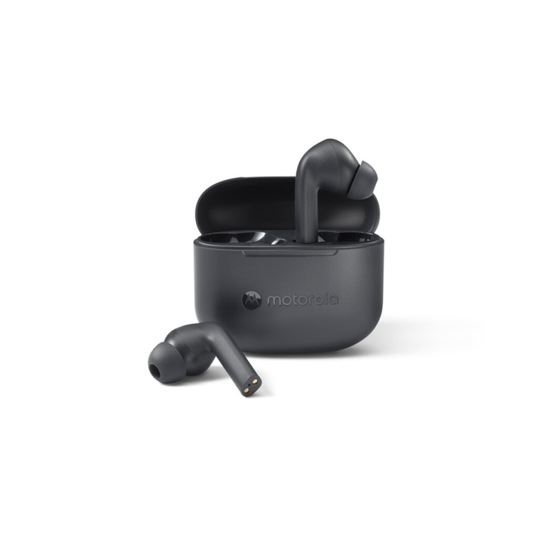 Écouteurs sans fil Motorola Moto Buds 065 - Bluetooth 5.3 - Jusqu'à 17 heures d'autonomie - Noir