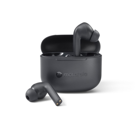 Écouteurs sans fil Motorola Moto Buds 065 - Bluetooth 5.3 - Jusqu'à 17 heures d'autonomie - Noir