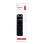 Télécommande universelle Metronic ZAP 4 EVO 5 pour TV + TNT + SAT + DVD - Noir
