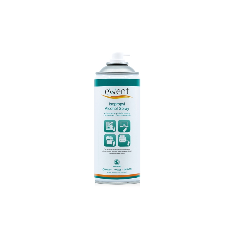 Spray d'alcool isopropylique Ewent 400 ml