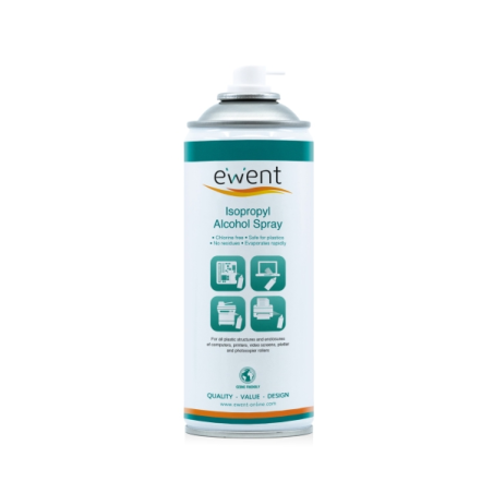 Spray d'alcool isopropylique Ewent 400 ml