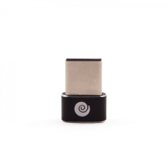 Adaptateur Coolbox USB-C vers USB-A - Haute compatibilité - Design compact - Transfert de données rapide - Couleur noire