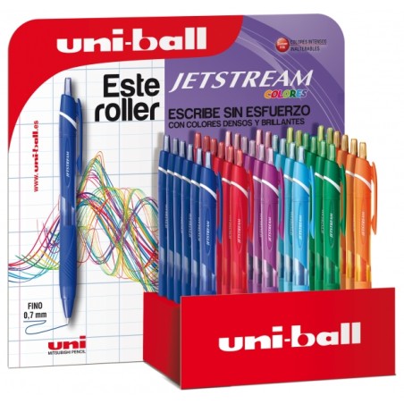 ✅ LOT de 36 Uni-ball JetStream Sport SXN-150C/3D Présentoir de 36 stylos rétractables - Pointe sphérique de 0 en stock