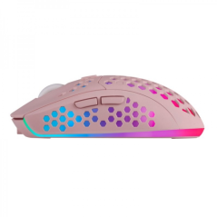 Souris sans fil ultralégère Mars Gaming MMW3 - Flux RVB - Capteur optique 3200 DPI - Switchs HUANO - Batterie rechargeable
