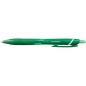 Stylo bille Uni-ball JetStream 0,7 mm vert - Lot de 10