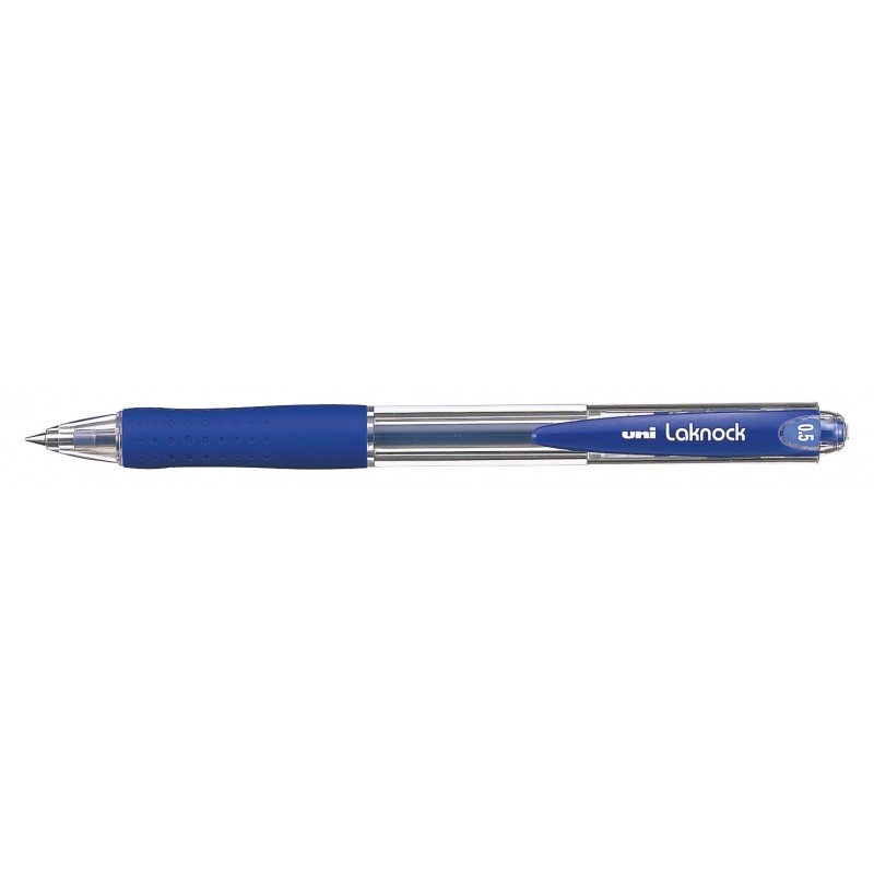 Stylo bille Uni-ball Laknock SN-100(05) bleu 0,5mm - Lot de 12