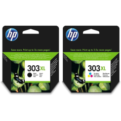 HP MultiPack 303 XL Noir / couleurs cartouches haute capacité