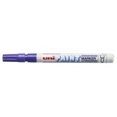 ✅ LOT de 12 Marqueur de peinture Uni-ball PX-21 - Marqueur de peinture - Pointe acrylique ogive 0,8-1,2 mm - Per en stock