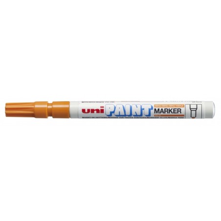 ✅ LOT de 12 Marqueur de peinture Uni-ball PX-21 - Marqueur de peinture - Pointe acrylique ogive 0,8-1,2 mm - Per en stock