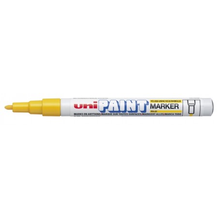 ✅ LOT de 12 Marqueur de peinture Uni-ball PX-21 - Marqueur de peinture - Pointe acrylique ogive 0,8-1,2 mm - Per en stock