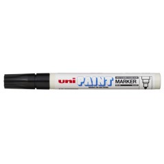✅ LOT de 12 Marqueur de peinture Uni-ball PX-20 - Marqueur de peinture - Pointe acrylique ogive 2,2-2,8 mm - Per en stock