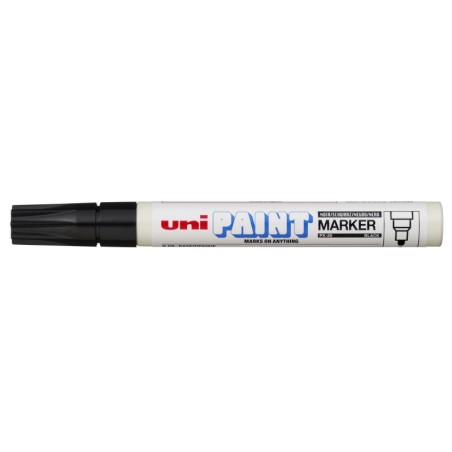 ✅ LOT de 12 Marqueur de peinture Uni-ball PX-20 - Marqueur de peinture - Pointe acrylique ogive 2,2-2,8 mm - Per en stock