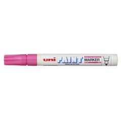 marqueur peinture uni capuchon rose
