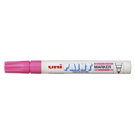 marqueur peinture uni capuchon rose