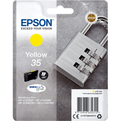 Epson cartouche encre 35 jaune pour impressions nettes et vives