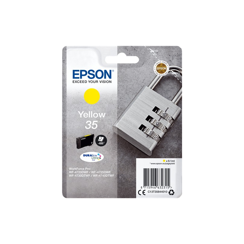 Epson cartouche encre 35 jaune