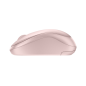Souris Bluetooth silencieuse Logitech M240 - 3 boutons - Ambidextre - Rose