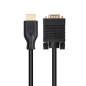 Câble convertisseur VGA vers HDMI Nanocable - VGA/M-HDMI/M - 1,8 m - Noir
