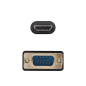 Câble convertisseur VGA vers HDMI Nanocable - VGA/M-HDMI/M - 1,8 m - Noir