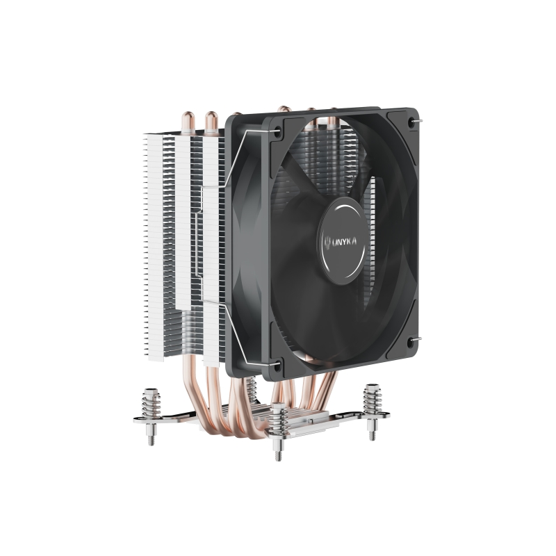 Refroidisseur CPU Unykach Unycool H40 ARGB - Multi-Socket universel - Ventilateur 120 mm - Noir