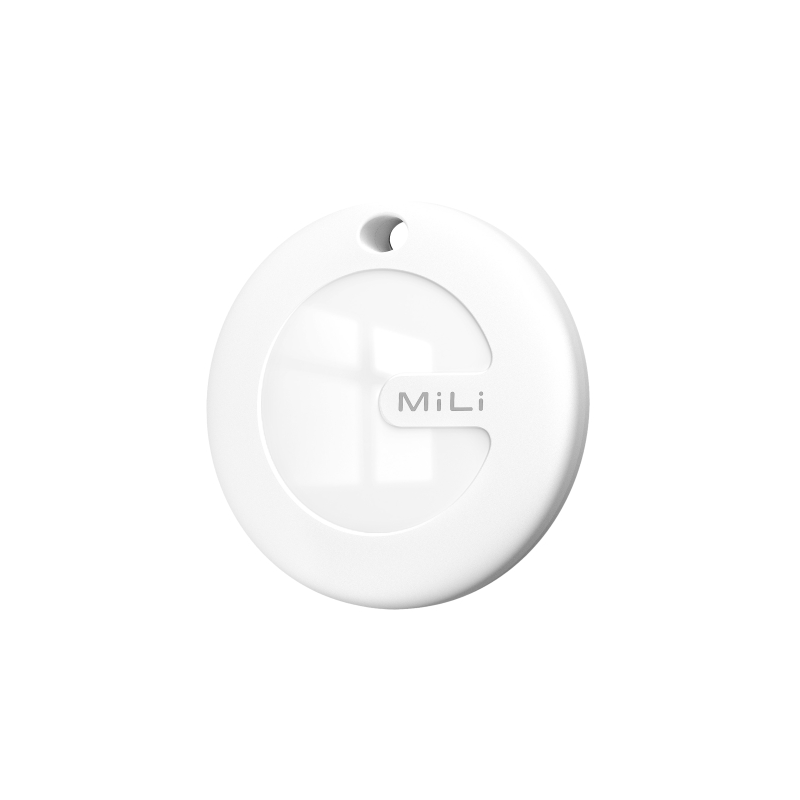 Porte-clés Leotec Easy Tag Blanc + Noir - Compatible iOS/Android